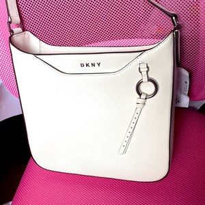 White DKNY Shoulder Bag